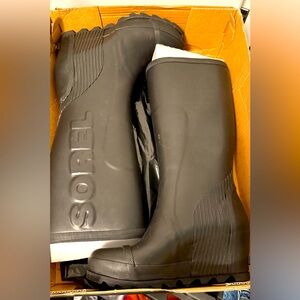 Sorel Men's Black Waterproof Boots